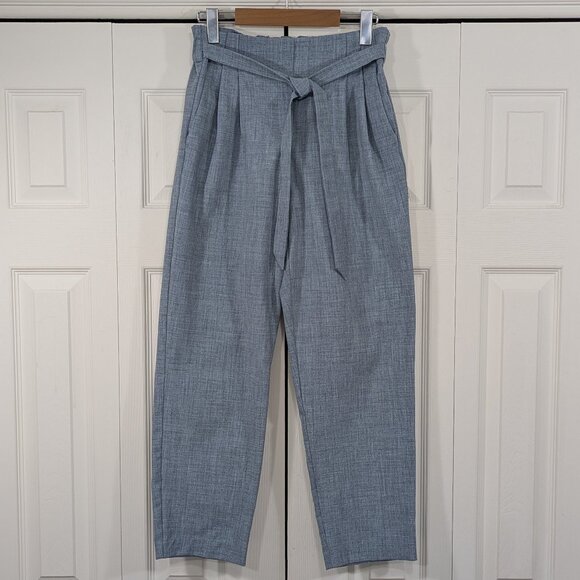 Dynamite Pants - Dynamite Slate Blue Belted Pants - Size S